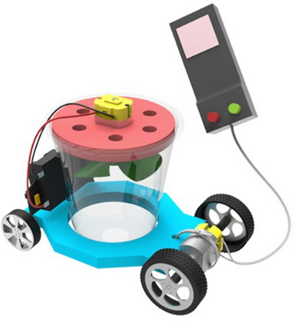 뉴 유선 RC 진공청소기 자동차 만들기 (1인용), 선택_1인용, 1개