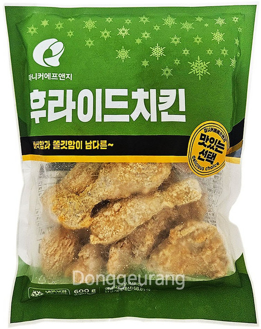 마니커 국내산 후라이드치킨 600g, 1kg, 1개