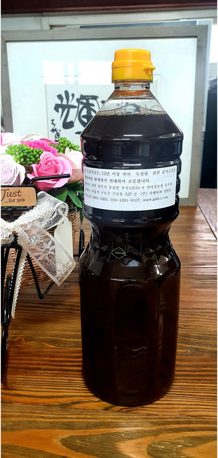흑감식초 천연발효식초 감식초, 1.8L, 1개