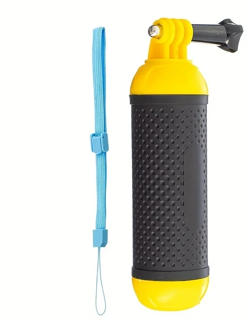 Floaty Bobber Girp 핸들 마운트 플로트 액세서리 Go Pro Gopro Hero 13 12 11 10 9 8 7 6 5 4 블랙 세션 M, 01 노란색