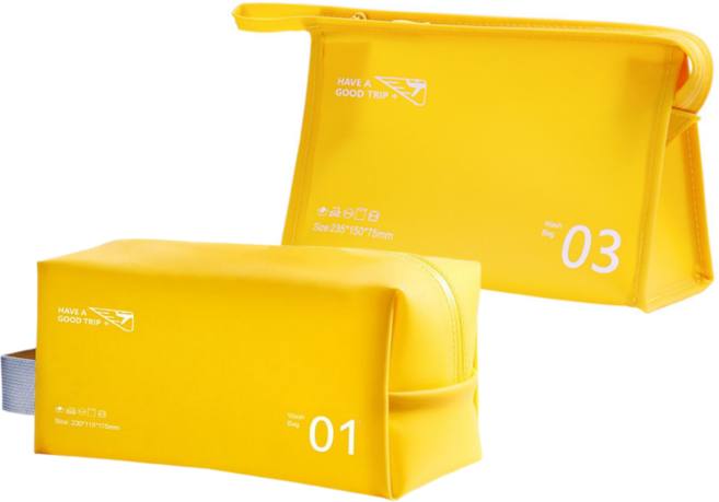 레오엘 방수 젤리백 PVC 세면백 파우치 수영 가방