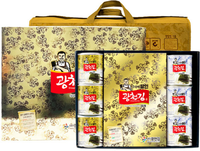 광천김 달인 4호 선물세트, 1개