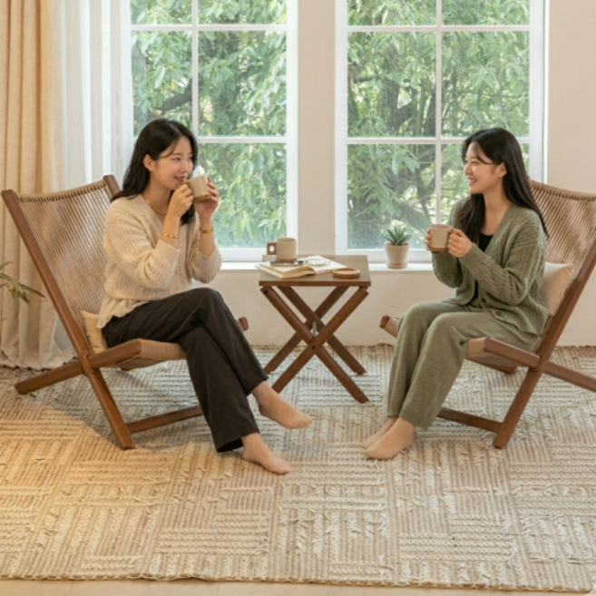 캠페토 1인용 라운지체어 베란다 발코니 누울수있는 등받이 야외 라탄 안락의자, 1개, 라탄의자