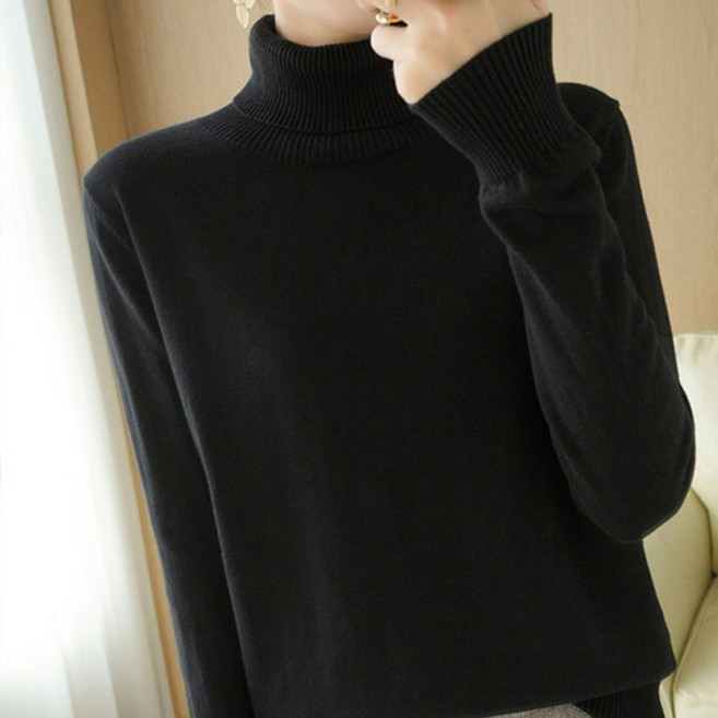 에리페 여성용 스테디 베이직 터틀넥 스웨터