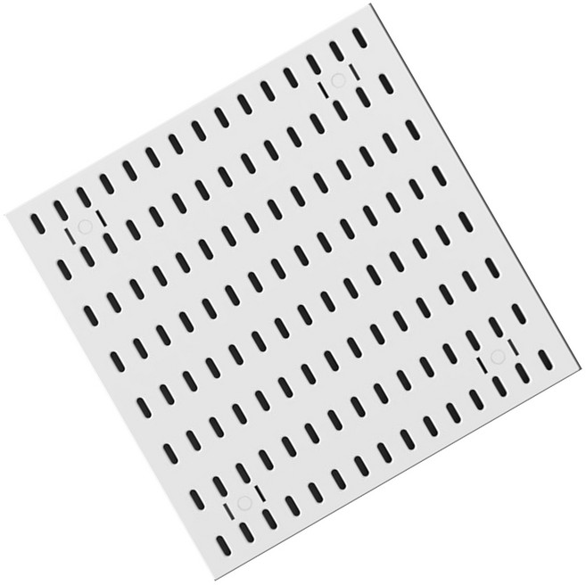 공간 효율적인 페그보드 선반과 후크로 클러터 프리 룸 정리 가능, 02 하얀색, 하얀색