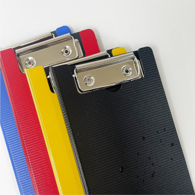 세로샵 신소재 덮개형 간이영수증철/영수증철 빌지 보관, 1개, 블랙