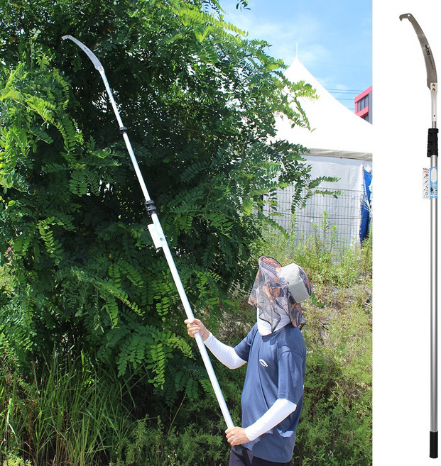 고지톱 세트 전지톱 장대 포함 전정톱 가지치기, G-1 국산 고지톱 세트 약 3.3m