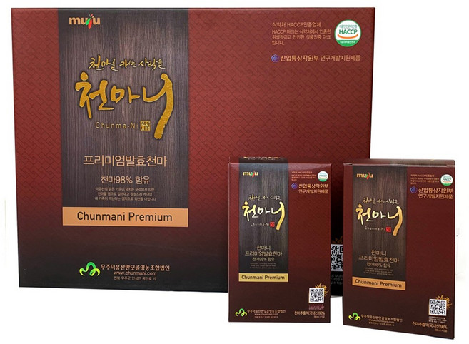 [천마니공식몰]무주천마 프리미엄 발효천마 80ml x 30포, 30개