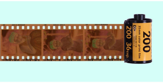 Kodak 35mm 彩色負片 200 36張, 1個, 135彩色負片《沖片》+《掃描》12張, N/A