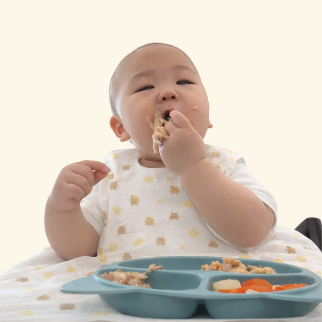 아그베베 일회용 자기주도 턱받이, 5개, 10매, 나시형