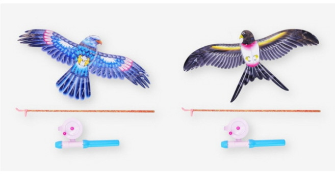 낚시대 연 2종세트 연 35cm 독수리 제비 대형 연날리기, 1개