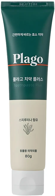 플라고 플러스 반려동물 치약, 80g, 1개입, 1개 - 쿠팡