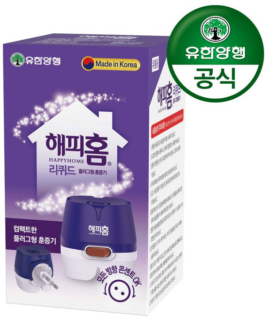 해피홈 리퀴드 플러그형 훈증기, 100g, 1개