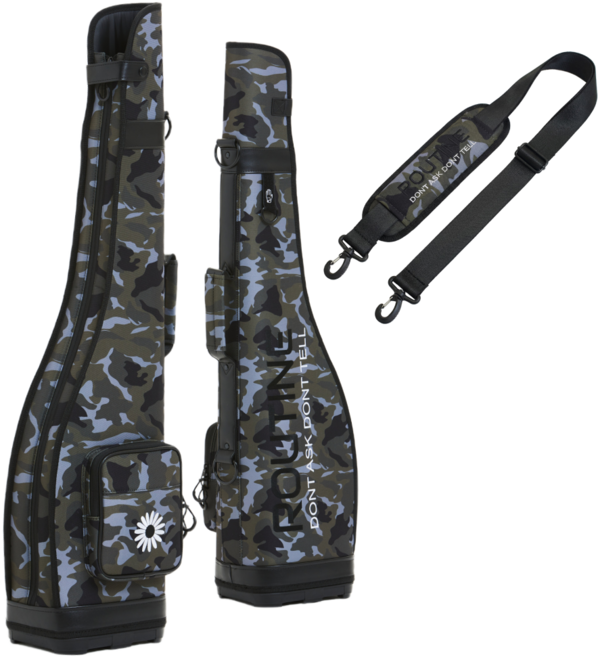 루틴골프 데이지카모 골프 스탠드 하프백, 화이트