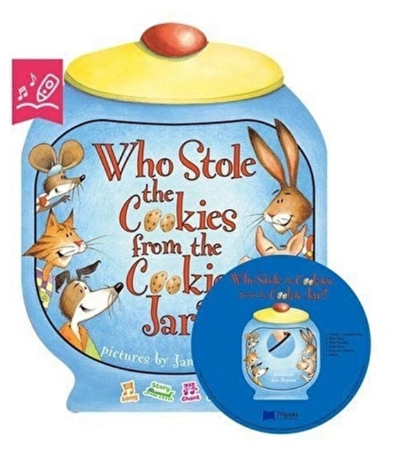 노부영 세이펜 Who Stole the Cookies from the Cookie Jar? (with CD), 제이와이북스