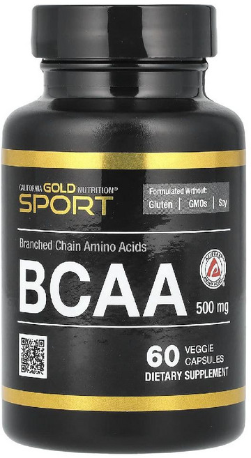 분지사슬 BCAA 아미노산 류신 아이소류신 발린 단백질 캡슐 60정, 1개