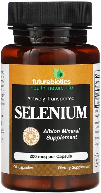 Futurebiotics 셀레늄 200mcg 캡슐 100정, Futurebiotics셀레늄200mcg캡슐100정, 1개 - 쿠팡