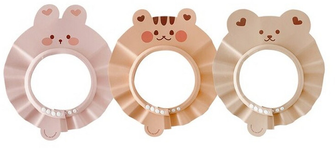 돗투돗 돗프렌즈 말랑 아기 샴푸캡, 베이비바니, 1개