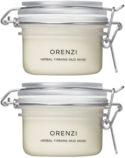ORENZI 歐倫琪 草本緊緻泥膜 法國火山礦泥, 2罐, 1件