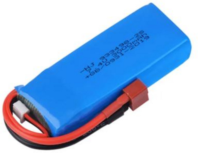 USB 포함 Lipo 배터리 Wltoys144001 124018 124019 104001 124016 124017 144002 104009 RC 자동차 트럭 예비 부품 7.4V 3, 3)1pcs battery