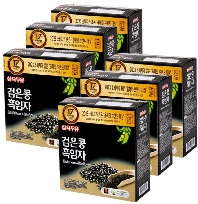 (m)삼육두유 검은콩 흑임자, 96개, 190ml