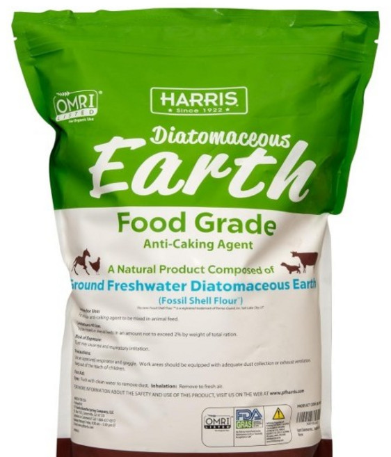 미국수입 해리스 규조토 파우더 소분 (식용등급 OMRI인증) 해충방지/비바리움용 (아마존 1등)응애 진딧물 뿌리파리 제거, 1개, 100g