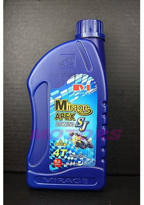 中油 Mirage APEX SJ 20W/50 4T 機車用油, 1個