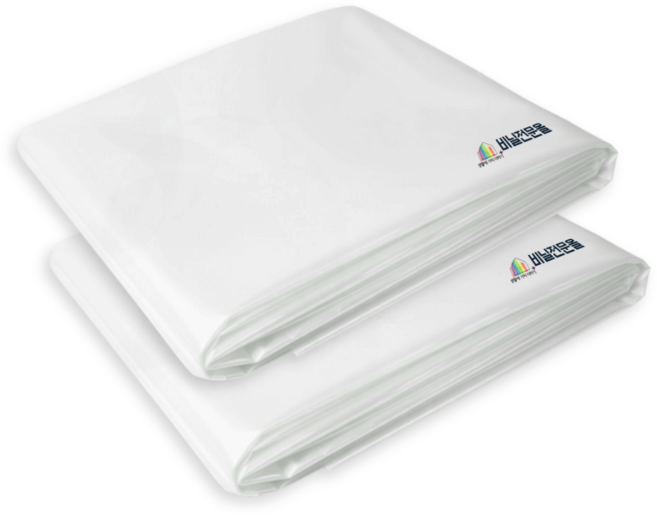 비닐전문올 대형 침대매트리스커버 보관포장이사비닐, 2개, 투명