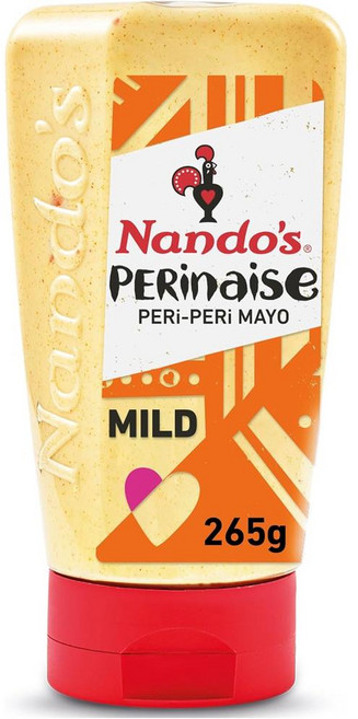 호주 난도스 Nando's Perinaise Peri-Peri Mild Mayonnaise 페리네이즈 페리페리 마일드 마요네즈, 265g, 1개