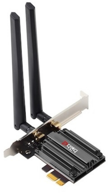 디앤디컴 디앤디컴 AX210 Wi-Fi 6E PCIe 무선랜카드, 1개