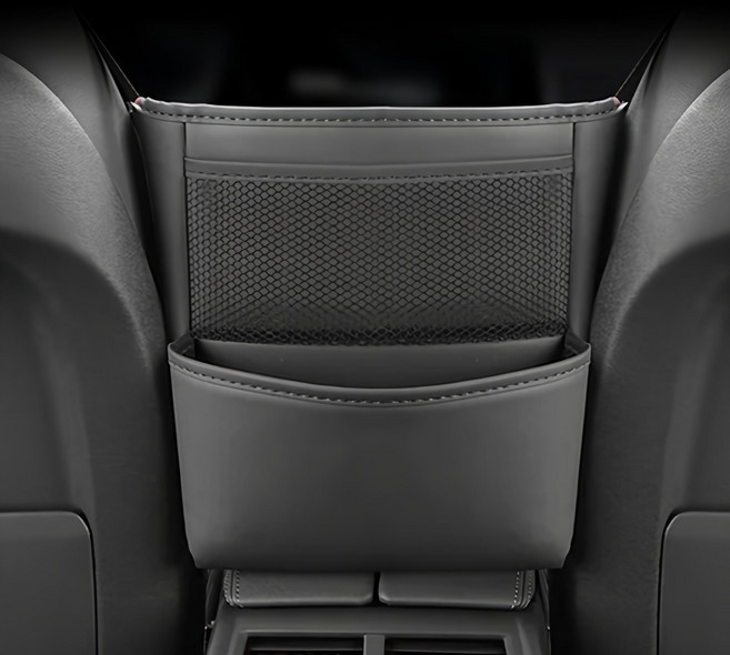 벤오토 정리광 차량용 수납 포켓, 1개, 블랙