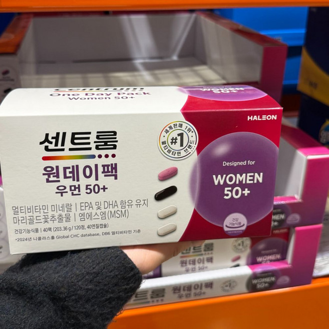 센트룸 원데이팩 우먼 50플러스 40팩, 1개