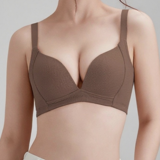 Lousxxy 로브스시 노와이어 미니마이저 빅사이즈 브라 가슴 작아보이는 처짐방지 속옷