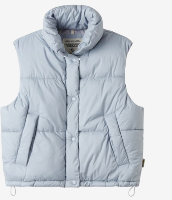 후아유 남녀공용 숏 패딩 조끼 WHVWE4933F