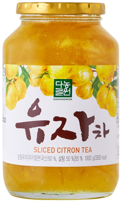다농원 유자차, 1kg, 1개입, 2개