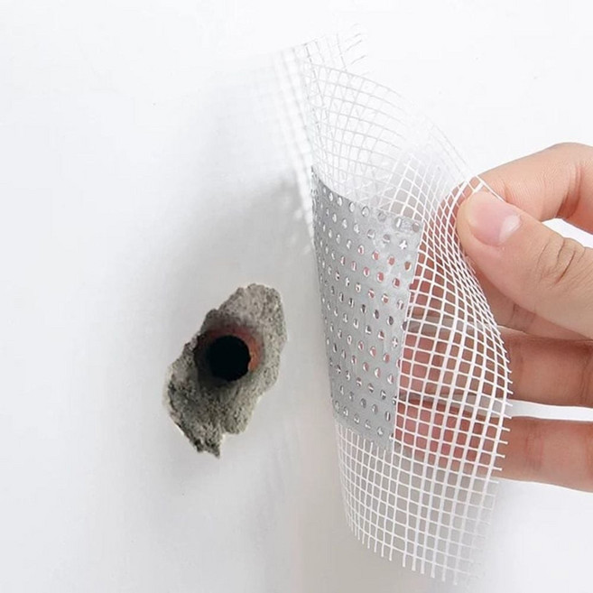 아이레노 석고보드 벽구멍 보수 패치 세트 10개입 드라이월 메쉬 테이프 못자국 수리용, 1개