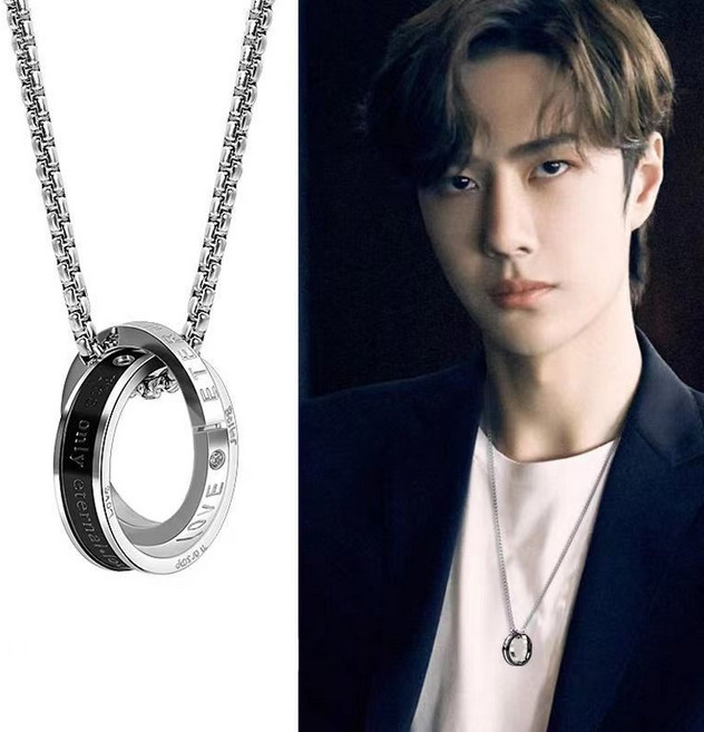 [1+1] 남자 써지컬 반지 목걸이 스트릿패션 알러지