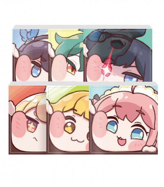 (대원) (트릭컬 : 리바이브) 리무버블 빅 데코 스티커 6종 - (예약판매 2025/09/29~)