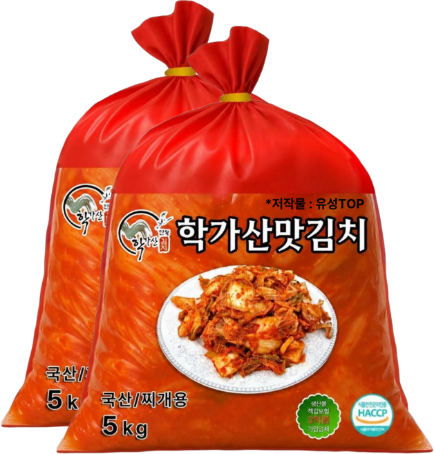 유성TOP 안동 학가산 갓담은 맛김치 국산 썰은김치 찌개용 l 아이스박스 포함, 10kg, 1개
