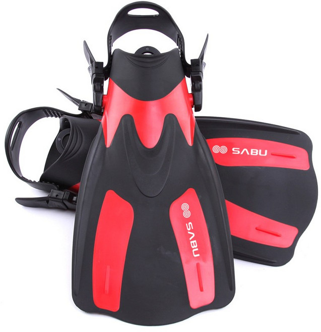 SABU 오리발 숏핀, 레드