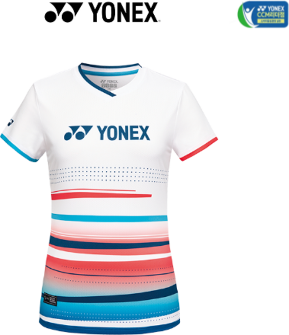 요넥스 241TS014F 배드민턴 반팔 티셔츠 여성용 게임웨어
