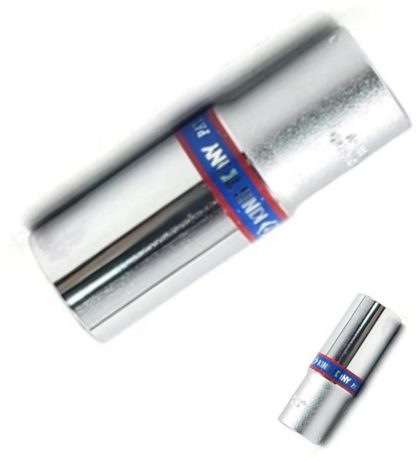 HD 롱 복스 소켓 17mm 알 비트 12각 1/2타입 전동 임팩 공구, 1개