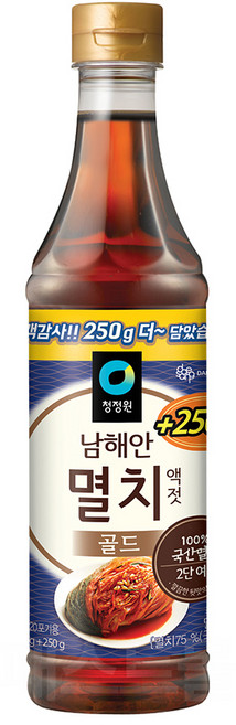 청정원 멸치골드액젓, 1kg, 1개