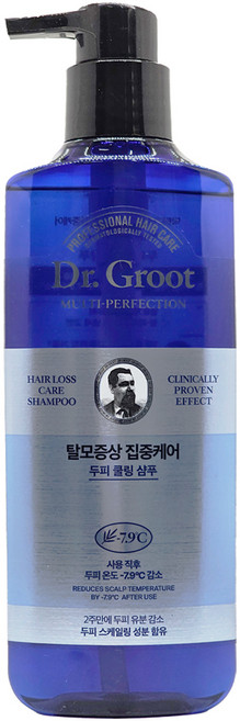 닥터그루트 멀티퍼펙션 탈모케어 두피 쿨링 샴푸, 400ml, 1개