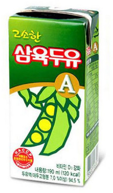 삼육두유 고소한맛A 190ml 24팩, 24개