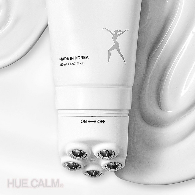 휴캄 바디핏 앤 브이 리프팅 롤러 크림- 탄력리프팅 바디관리 쿨링크림 붓기완화 얼굴겸용, 1개, 150ml