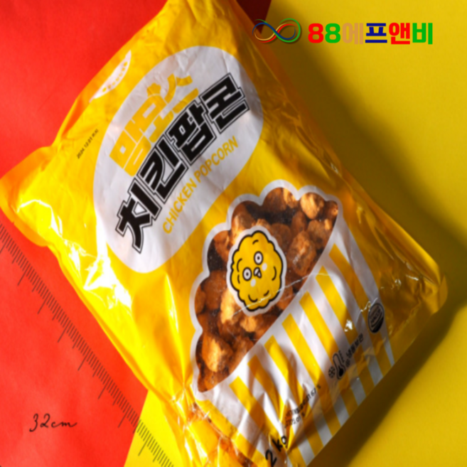 맘모스 치킨팝콘, 2개, 2kg