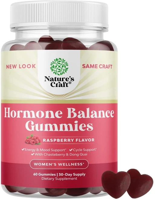 여성을 위한 호르몬 밸런스 구미젤리 60정 체스트베리 인삼 비타민B6 당귀 밀크씨슬 PMS, 1병, 1개 - 쿠팡