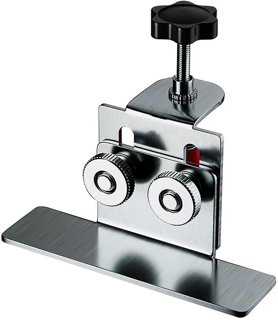 캐비닛 프레임 지그 목공 문짝 장착 포지셔너 조정 가능한 스테인레스 스틸 클램프, 01 1 pc, 1개