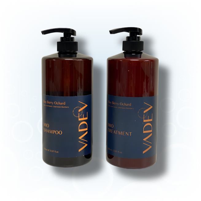 (1+1)바디브 약산성 샴푸-+트리트먼트 1000ml 대용량 비듬 천연 유래 청소년 사춘기 초등학생 머리 퍼퓸 향기좋은 두피 가려움 지성 정수리냄새 베이베리오챠드향, 1세트